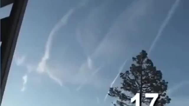 CHEMTRAILS EXPOSED - TIME LAPSE - CRIMES AGAINST HUMANITY