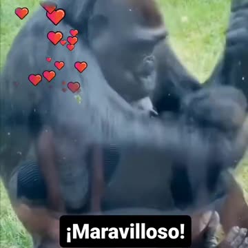 A Gorilla's Heartwarming Display of Motherly Love