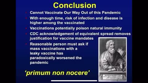 Vaccines made things worse medical studies reveal - mandates must end!!