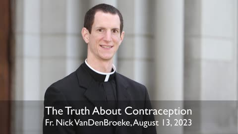 Fr. VanDenBroeke: The Truth About Contraception