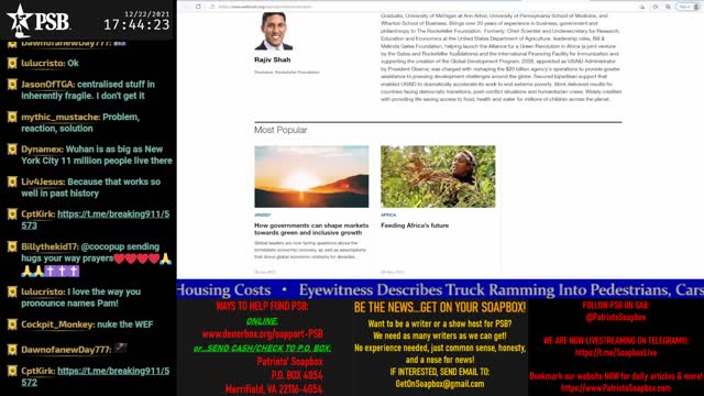 2021-12-22 17:00 EST - Freedom Rings: with Pamphlet Anon