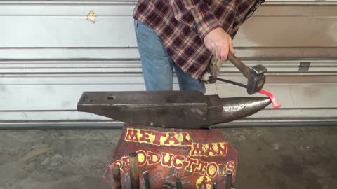 Forging a plant hanger