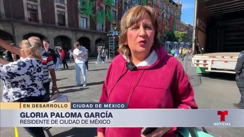 Llega al Zócalo de Ciudad de México un inmenso Niño Dios de casi media tonelada