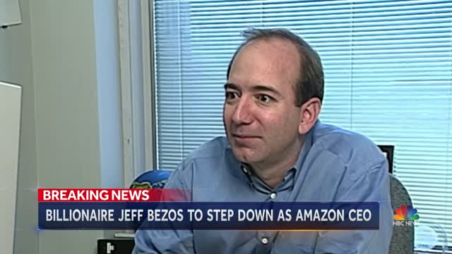 Billionaire Jeff Bezos To Step Down As Amazon CEO NBC Nightly News