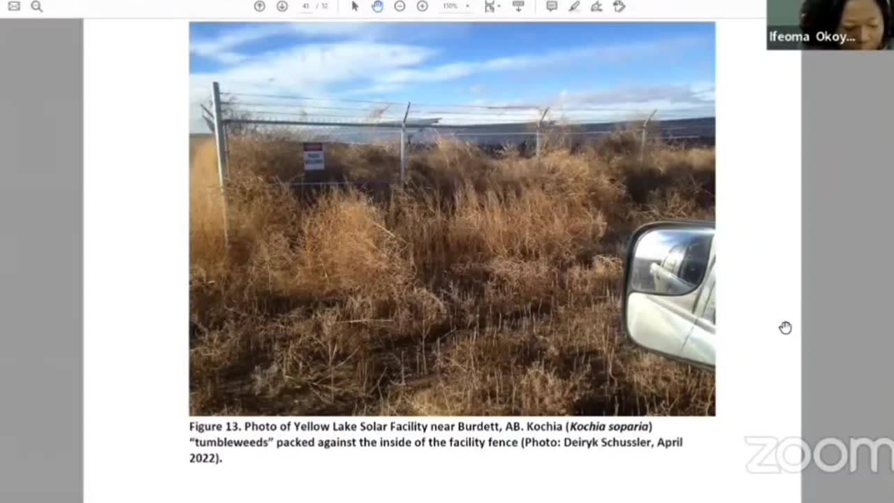 AUC 27842 FRAS questions Aira experts on weed control