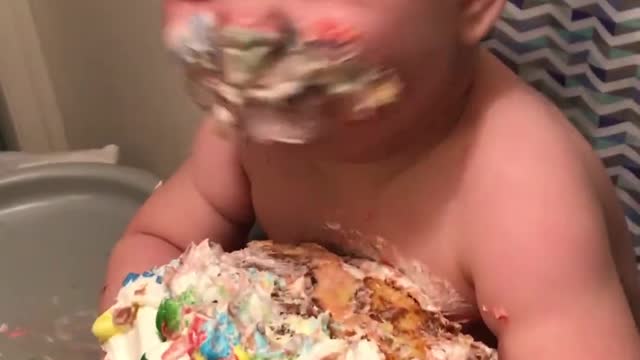 Baby cake funny style