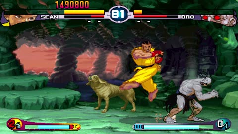 Street Fighter III: 2nd Impact: Sean vs Oro