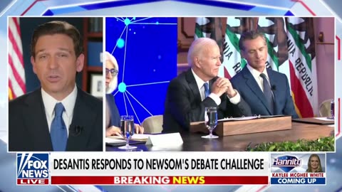 Gov. DeSantis agrees to debate Gavin Newsom