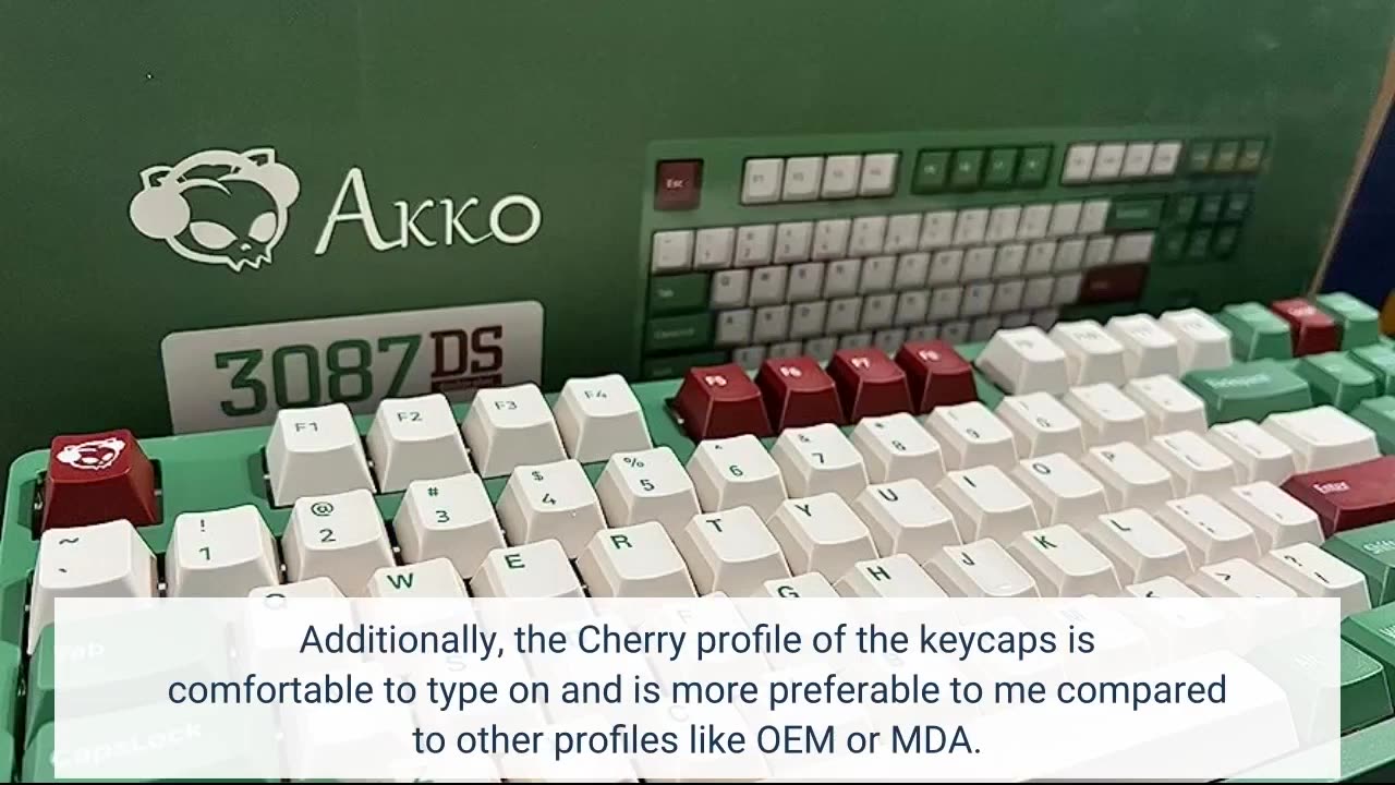 Akko 3108 Horizon Mechanical Gaming Keyboard, QWERTY Layout