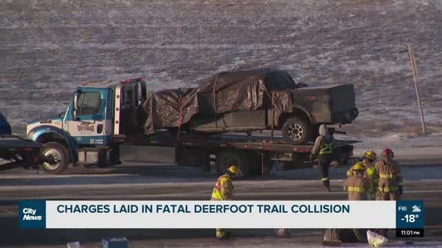 Man charged in fatal Deerfoot Trail collision