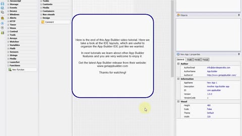 7. App Builder tutorial - Introduction to IDE layouts - YouTube[via torchbrowser.com]