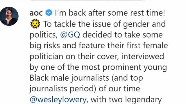 Ben Shapiro, They Keep Putting Her On Magazine Covers Despite Her Zero Legislative Accomplishments