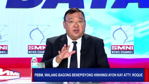 PBBM, walang bagong benepisyong hinihingi ayon kay Atty. Roque