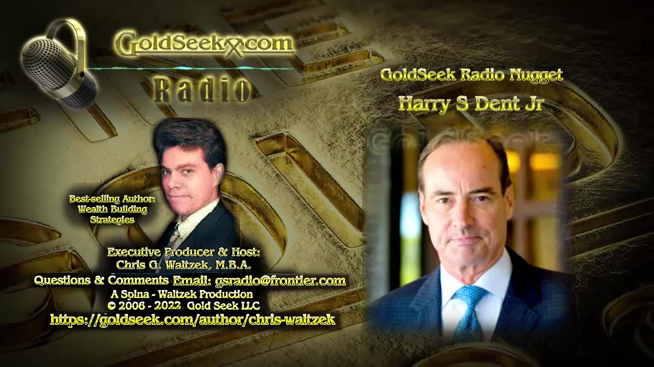 GoldSeek Radio Nugget -- Harry Dent: US equities are treading water, Gold will shine