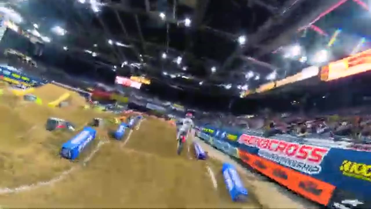 GoPro: Racing an Electric Dirt Bike in AMA Arenacross