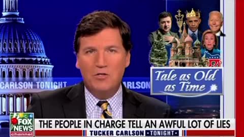 Lots of lies, Tucker tells it as it is