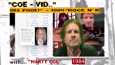 COE VID ROCK N ROLL FOOL #8 - 1984