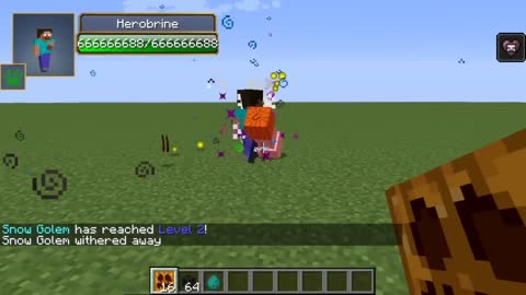 Herobrine vs all Сreepypasta mobs in minecraft part 39