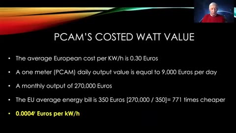 PCAM = CLEAN & FREE ENERGY TECH 37 YEARS OF SUPPRESSION BY CABAL! DIY TO VERIFY NIGEL CHEESE