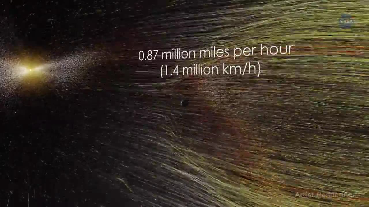 NASA science cast - effect of solar wind