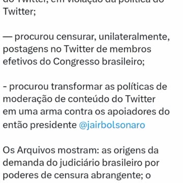 Bomba -arquivos do Twitter, divulgados aqui pela primeira vez, revelam que Moraes e o Tribunal Superior Eleitoral que ele controla se envolveram em uma clara tentativa de minar a democracia no Brasil.