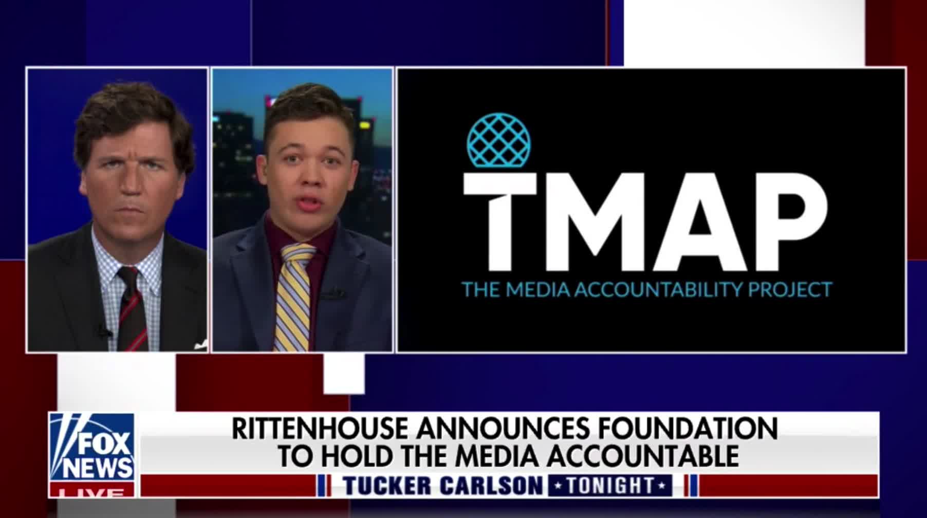 Kyle Rittenhouse announces the launch of the Media Accountability Project