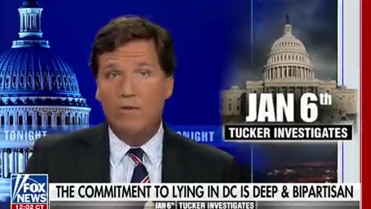 Jan 6th - Tucker Carlson Talks About Officer Brian Sicknick