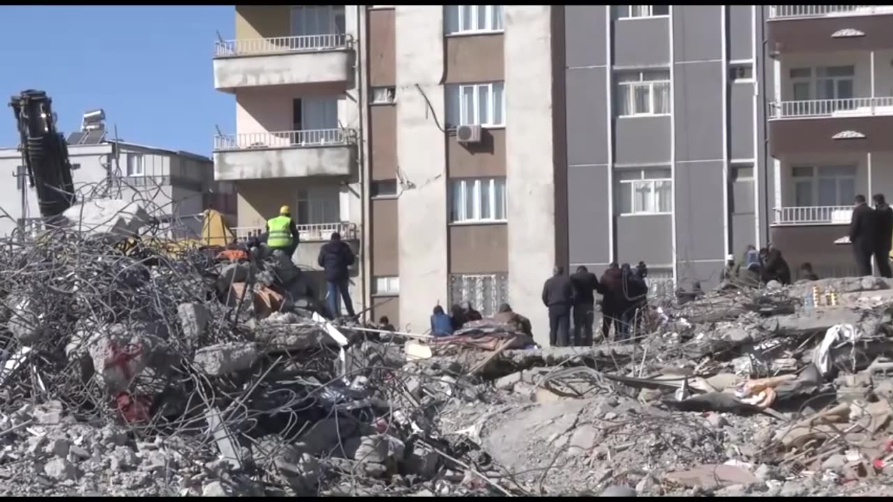 Rescuers keep searching for earthquake victims among collapsed buildings in Adiyaman, Turkey