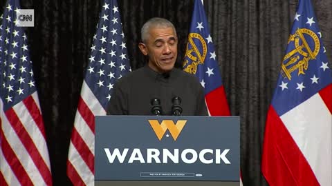 Obama mocks Herschel Walker's vampire remark