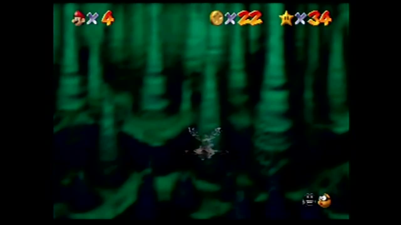 Weird Super Mario 64 Game Shark Codes