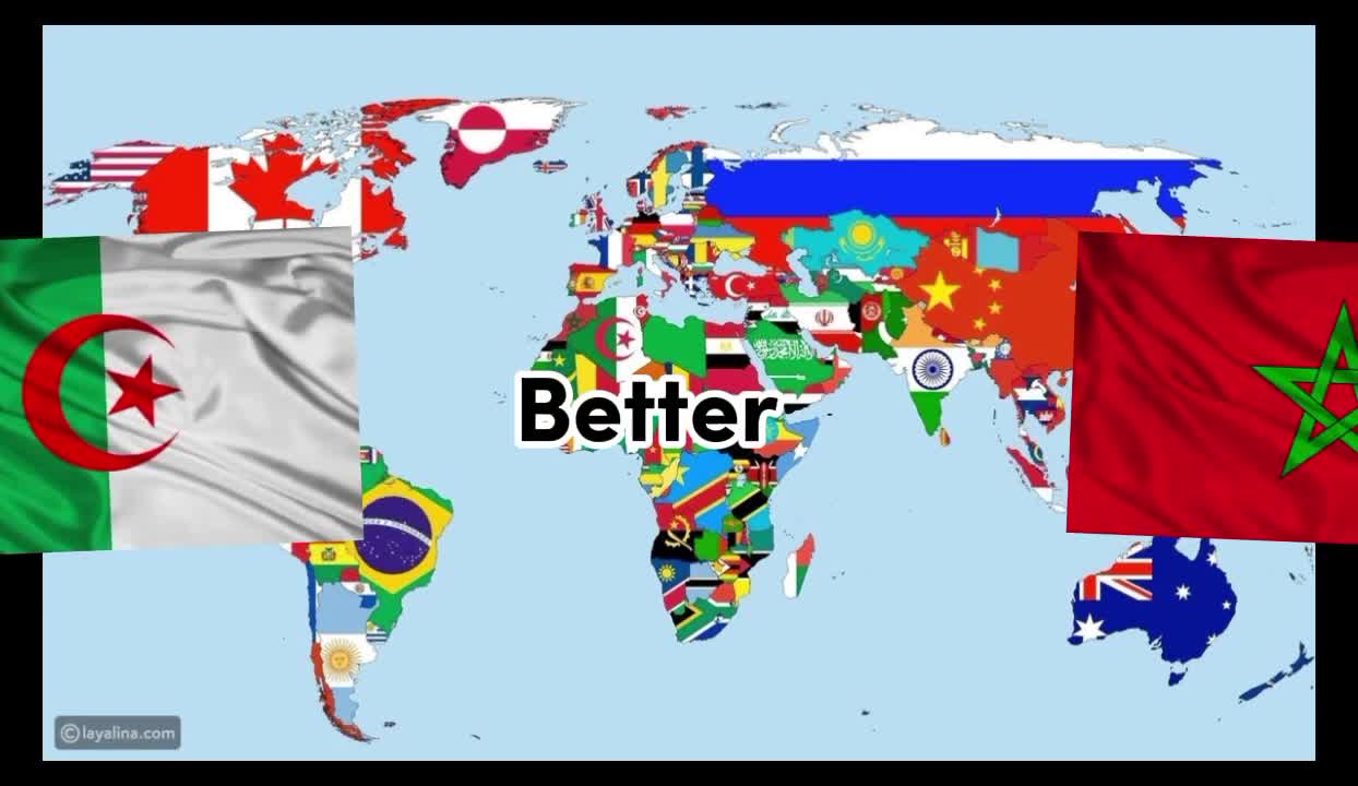 Algeria vs marocco part 2 - comparation