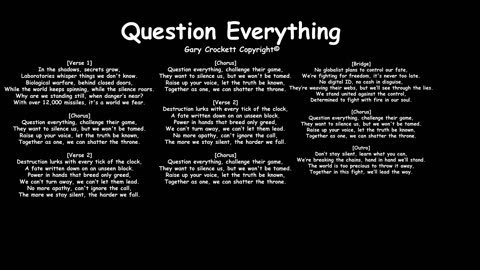 Question Everything