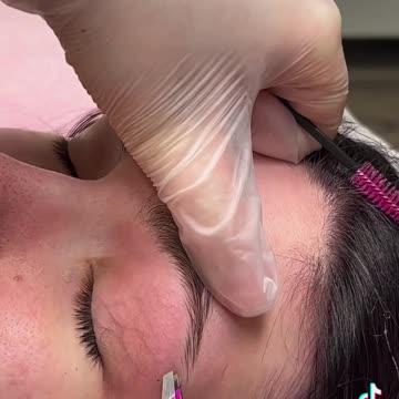 Mary Demonstrates Eyebrow Waxing with Sexy Smooth Cherry Desire Hard Wax
