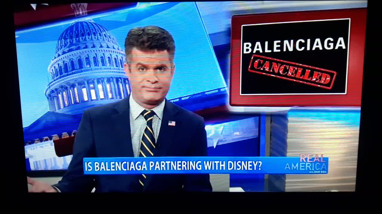 Demonic Balenciago merge with Woke Disney