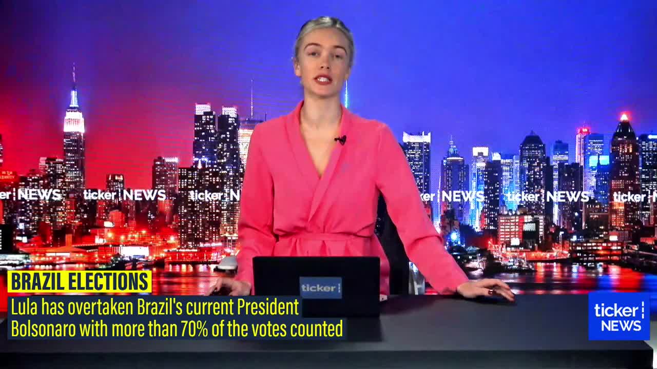 Brazil presidential election headed for a run-off vote | TICKER NEWS