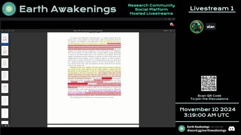 Earth Awakenings - Livestream 1 - #1980