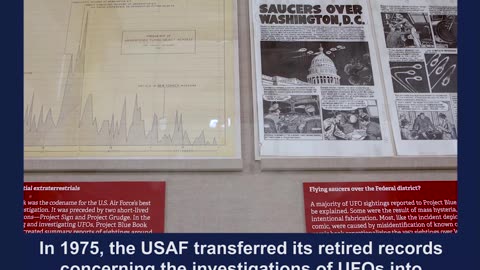 UFO Project Blue Book at National Archives Museum