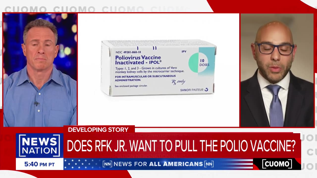 RFK Jr. 'had nothing to do' with polio vaccine petition: Lawyer | Cuomo