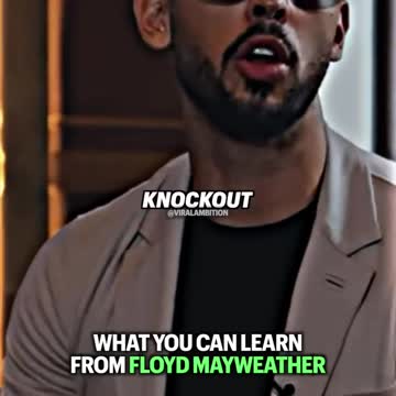 What you can learn from Floyd Mayweather