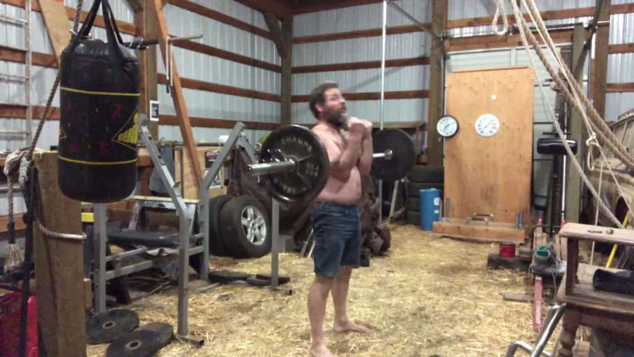 20 Rep Zercher Squats