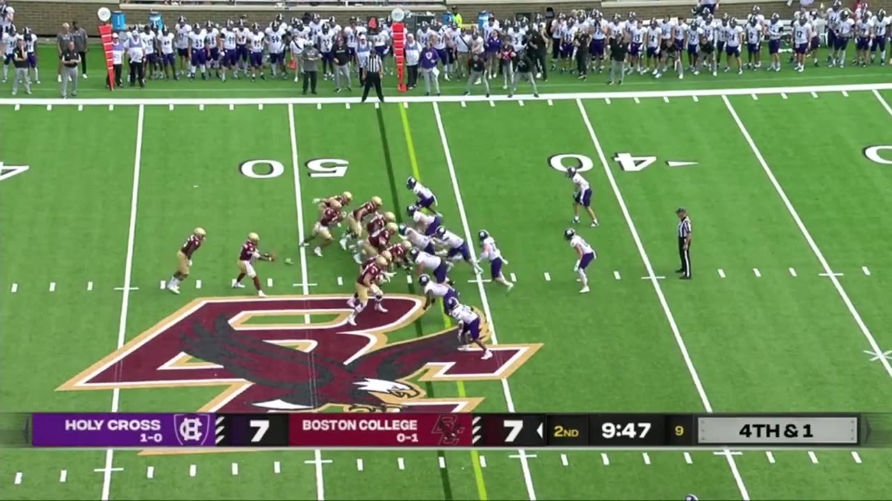 Holy Cross vs Boston College Highlights | College Football Week 2 | 2023 College Football