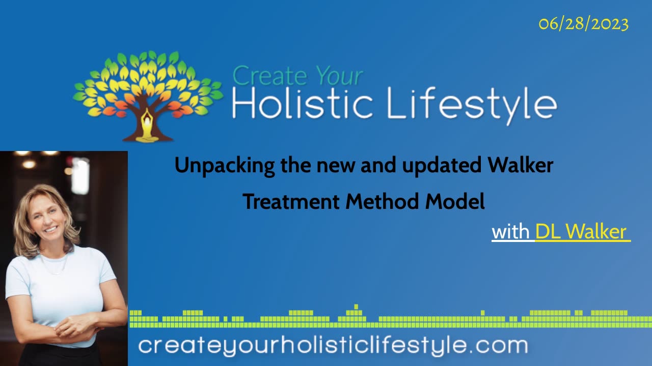 Create Your Holistic Lifestyle - Unpacking the new and updated Walker Treatment Method Model