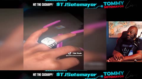 Ghetto Black Woman Shows Off Her New Ring From Her Boo, So What's The Catch?