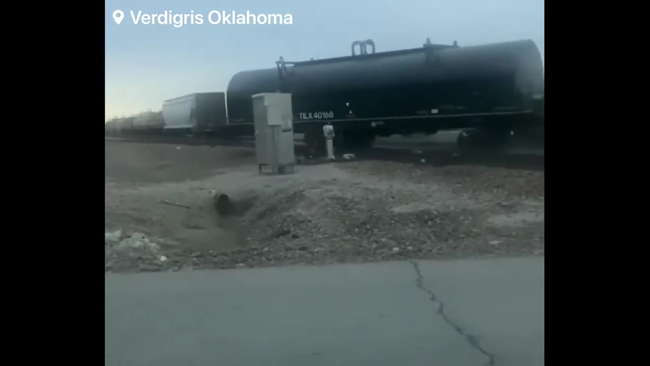 🚨WARNING: Train derailment Verdigris | Oklahoma