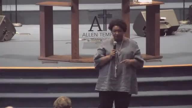 Stacey Abrams claims the Bible supports killing babies