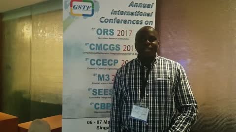 Mr. Thomas Chinwe Urama at CMCGS Conference 2017 by GSTF