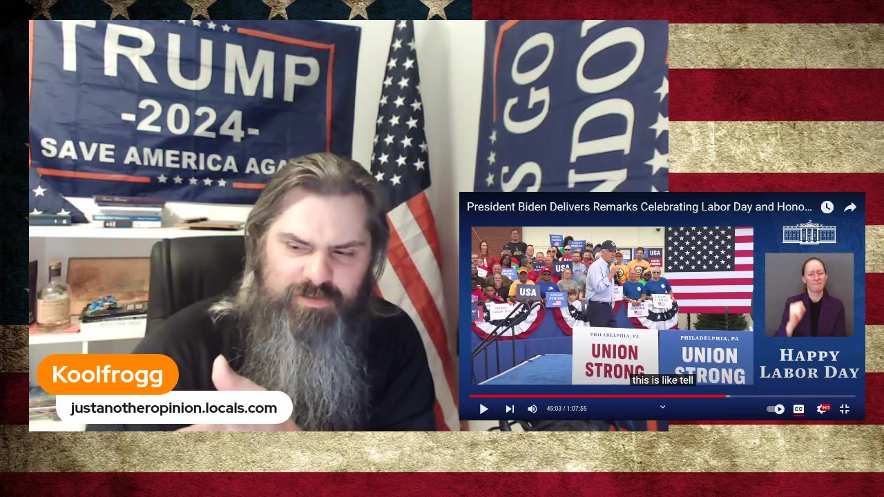 Shtick With Koolfrogg: Joe Biden's Labor Day!?!
