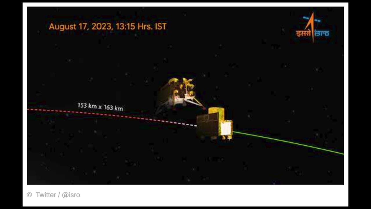 Indian Moon mission reaches new milestone