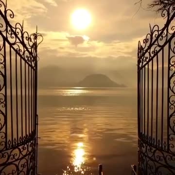 Golden Hour at Lake Como