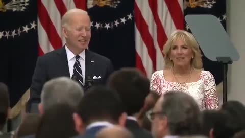 Biden: “I sleep with a teacher every night, same one.”